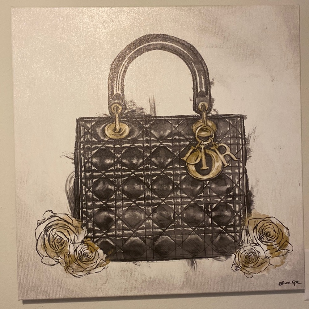 Dior painting - wall art